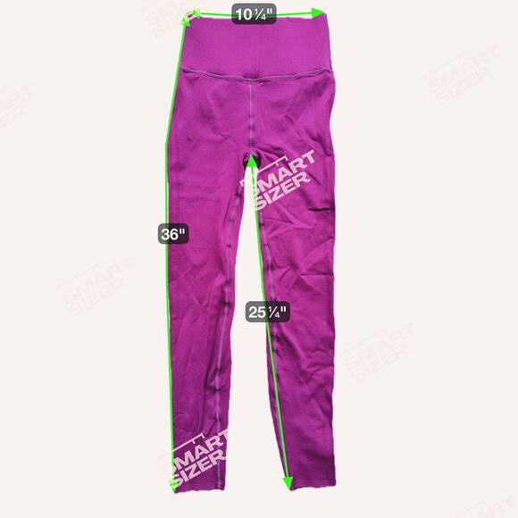 Fabletics SculptKnit High-Waisted Legging Eggplant Purple S Performance Active - Picture 6 of 6